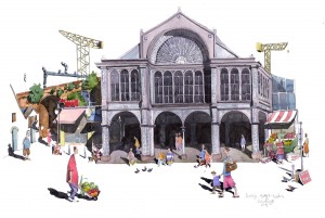 borough market painting