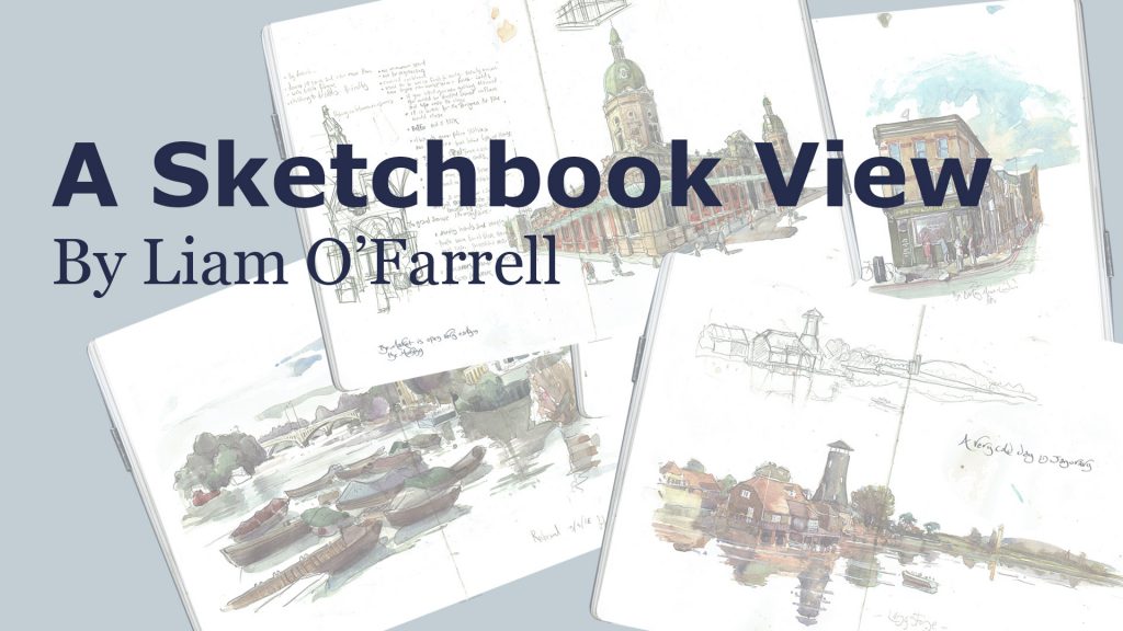 A sketchbook video of Liam ofarrell artist