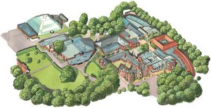 Woodbridge Main School Map Detail 1