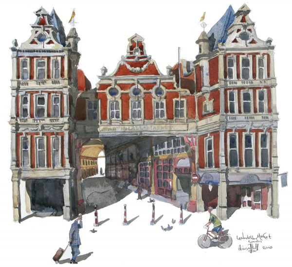 Leadenhall market City of London