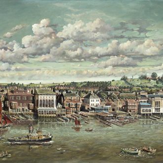 water front Painting Greenwich C