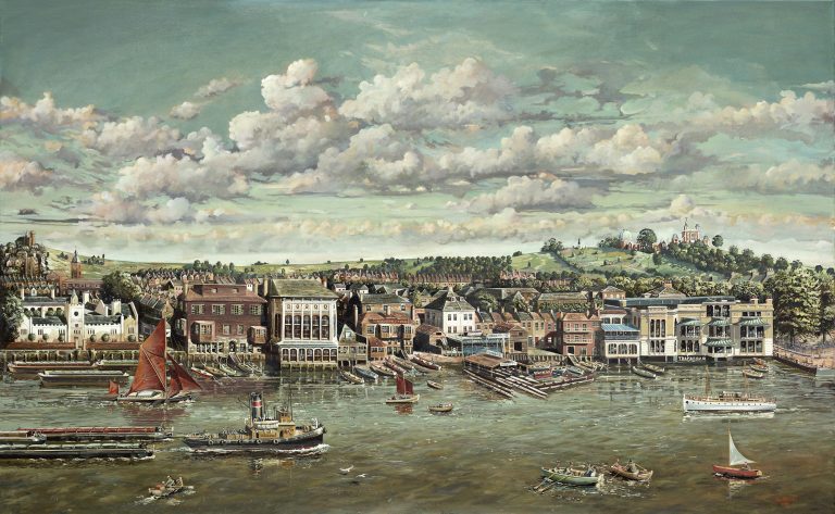 water front Painting Greenwich C