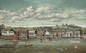 water front Painting Greenwich b