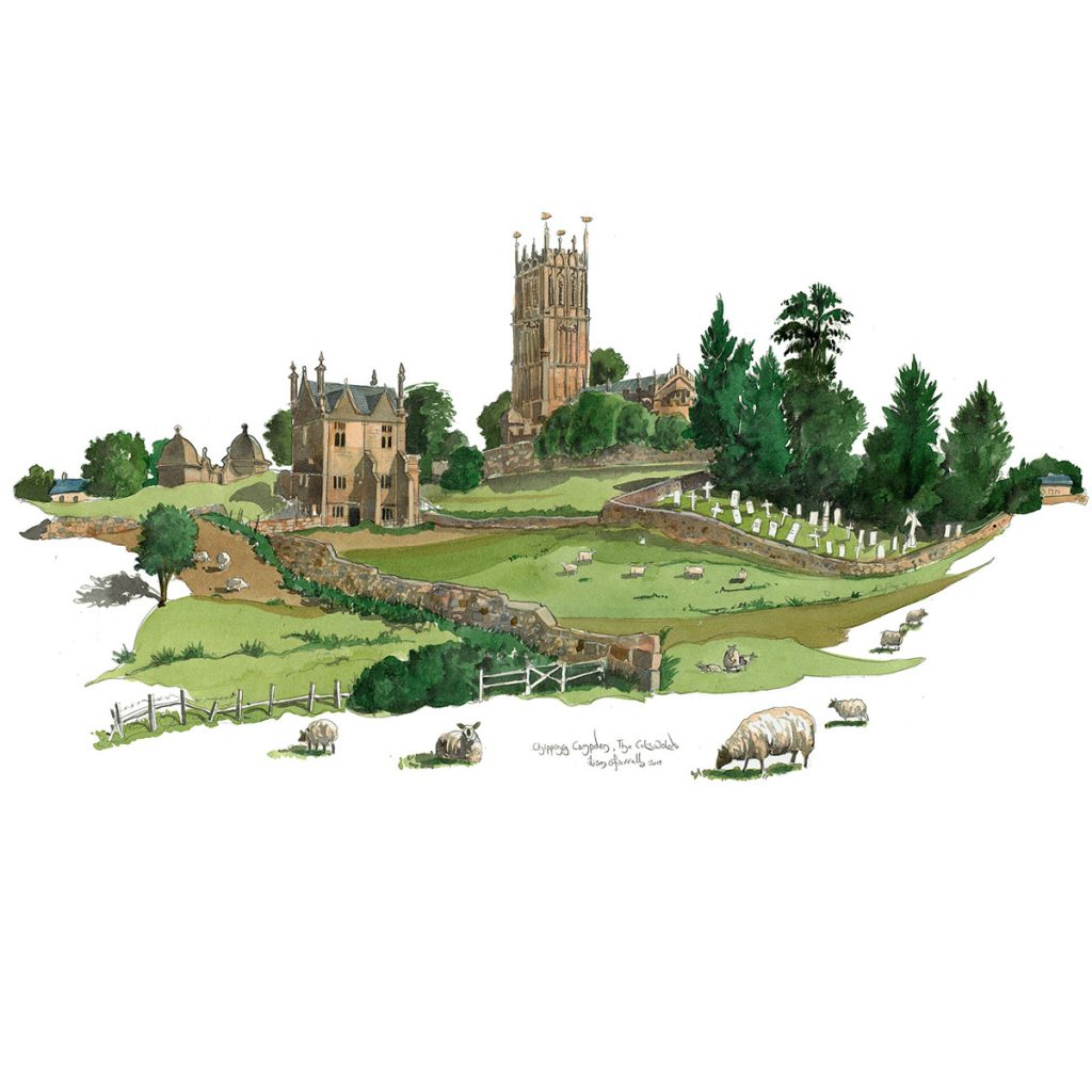 Chipping Campden painting