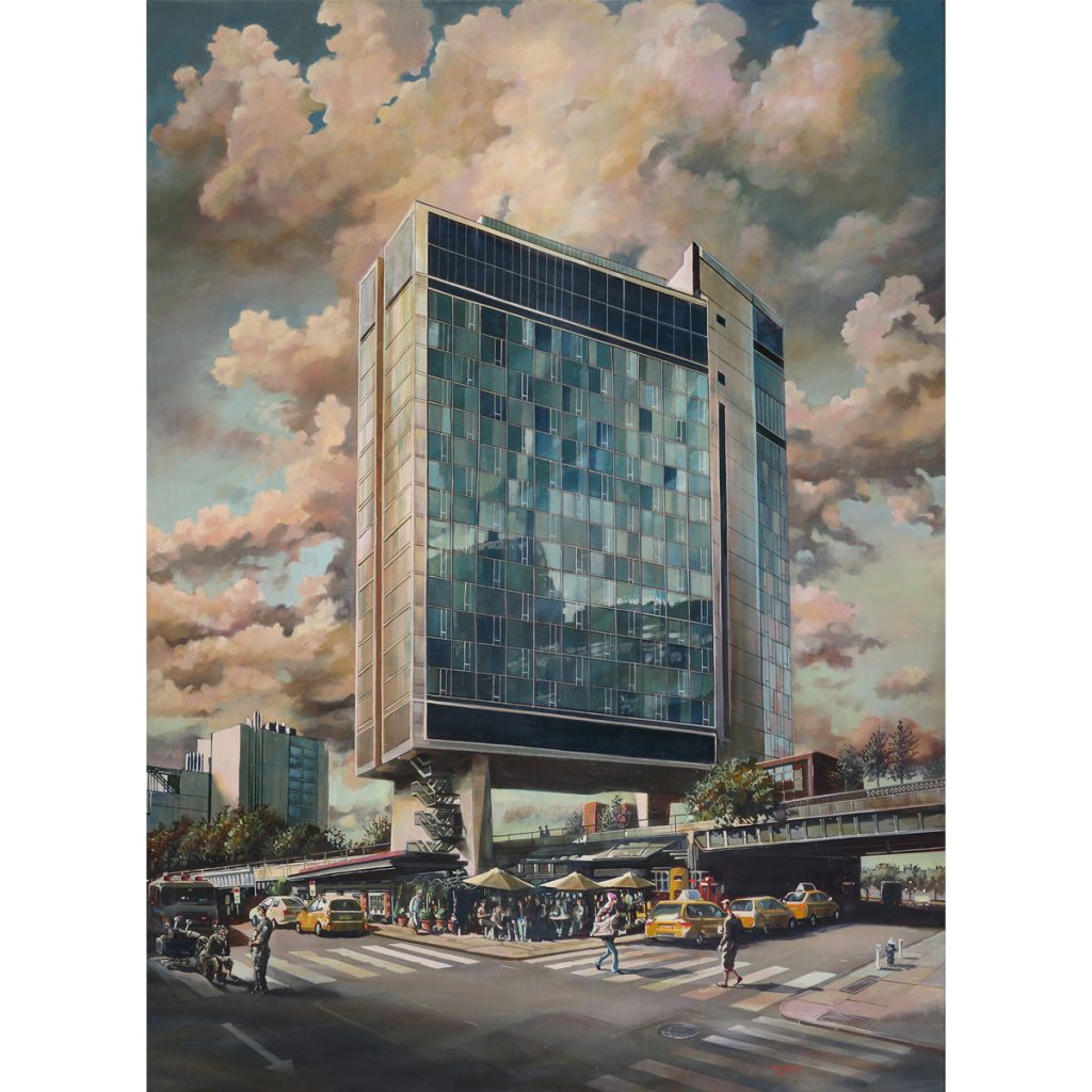 The Standard at the Highline NYC painting