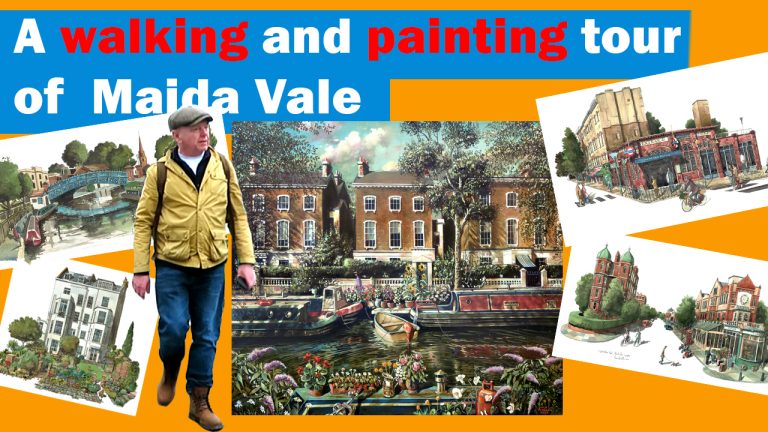 Maida Vale Walking and painting tour