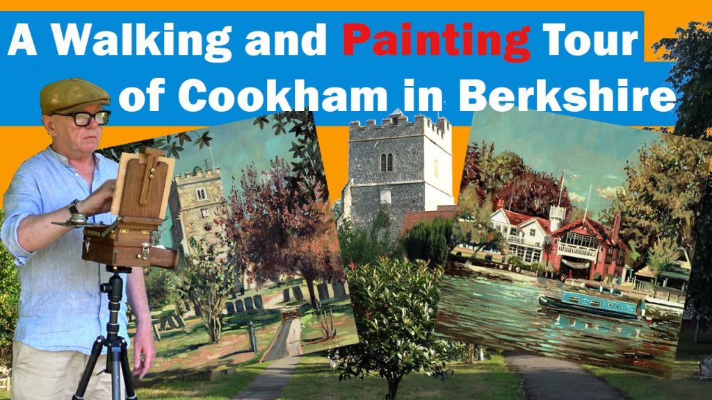Walking tour and painting cookham 2