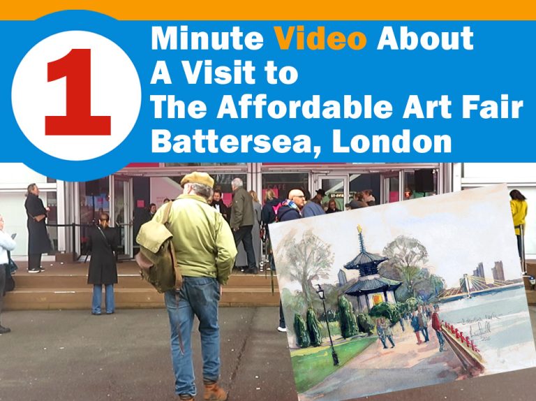 Battersea Affordable art fair video