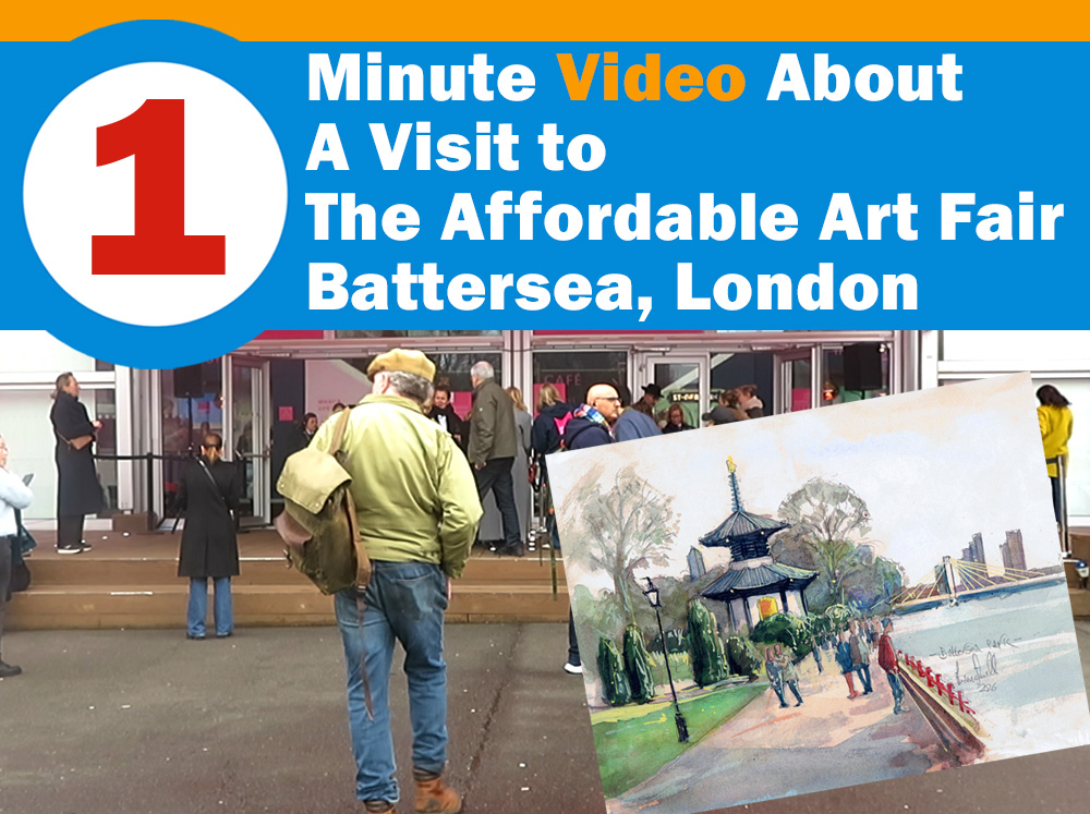 Battersea Affordable art fair video