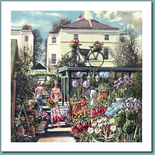 Greetings Card - The Clifton Nurseries, Maida Vale, London