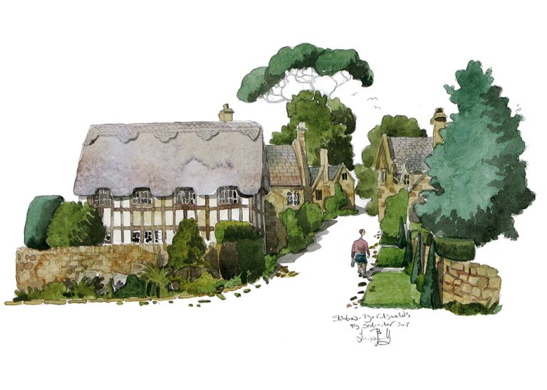 Stanton in the Cotswolds Greetings card 178mm x 127mm