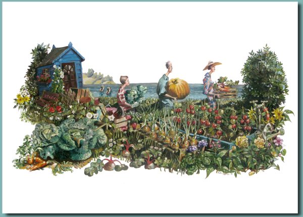 Greetings Card - The Allotment Show winners