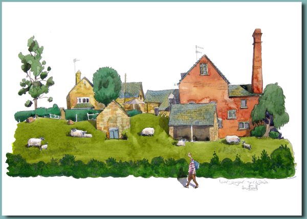 Lower Slaughter Mill in the Cotswolds