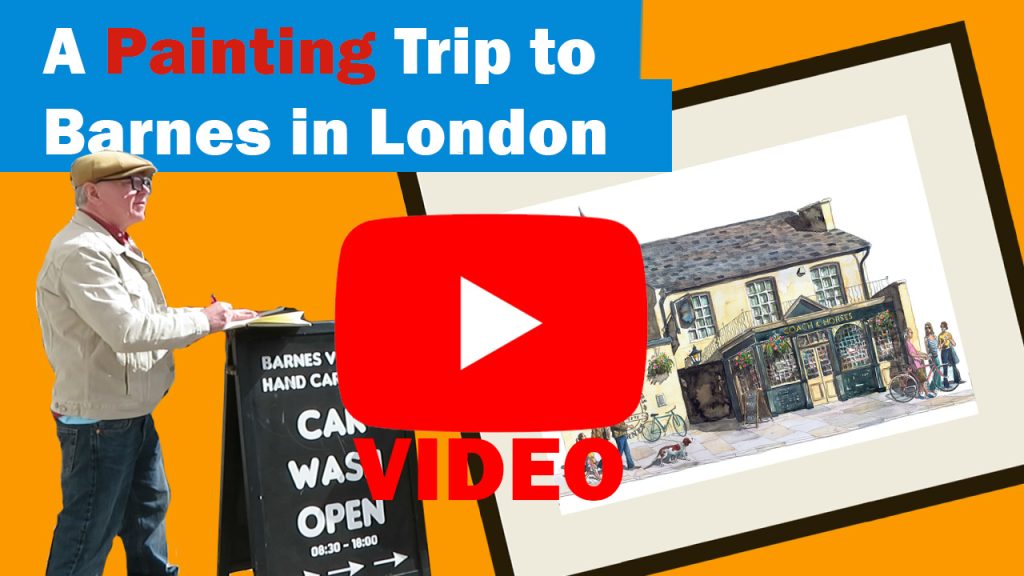 Painting of Barnes London