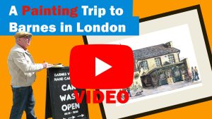 Painting of Barnes London