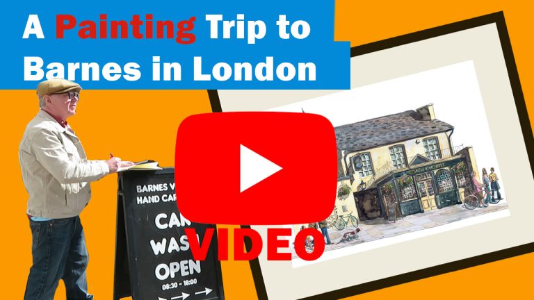 Painting of Barnes London