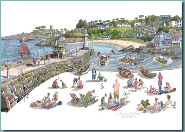 St Ives beach, Cornwall